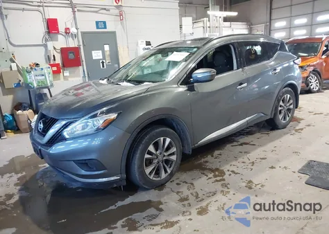 2015 Nissan Murano Platinum/S/Sl/Sv z USA, uszkodzony, nr VIN 5N1AZ2MH4FN278221
